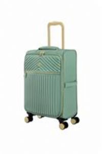 It Luggage Esplanade Granite Green Cabin Suitcase