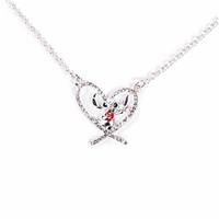Custard London Disney Stitch Pendant and Heart Earring Set