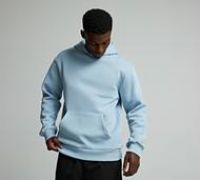 Closure London Relaxed Fit Hoodie - Blue - Size XL