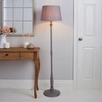 Return - Tofty Grey Floor Lamp