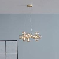Return - Vecchio Glass Ball 15 Light Ceiling Light