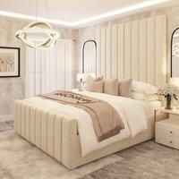 Kensington Luxury Panelled Bed Frame with Premium Chelsea Mattress