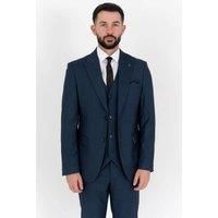 V2 Classic Men's Mark Three Piece Blue Suit | Size: 48R