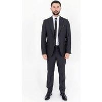 V2 Classic Men's Ralph Three Piece Grey Suit | Size: 46R