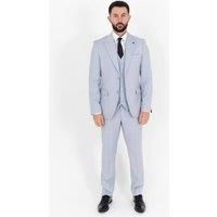 V2 Classic Men's Michael Three Piece Sky Suit in Light Blue | Size: 42R