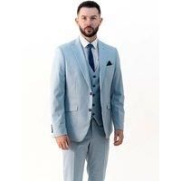 Jasper Sky Blue Three piece Suit