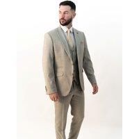 V2 Classic Men's Henry Pistachio Three Piece Suit in Light Green | Size: 42R