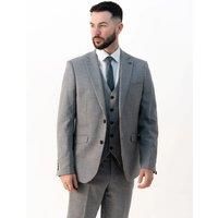Edward - Silver Three Piece Suit