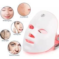 DermaLight Pro LED Phototherapy Face Mask - 7-Colour Skin Rejuvenation, Cordless, At-Home Beauty Tech