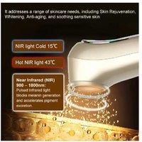 Hot & Cold Facial Massager Anti-Ageing Device - Intelligent LED Skincare Tool