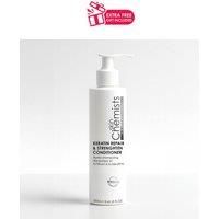 skinChemists professional Keratin Repair & Strengthen Conditioner 250ml in White
