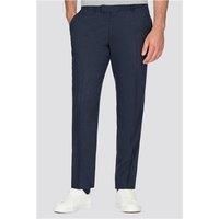 J by Jasper Conran Blue Donegal Tailored Fit Men's Trousers