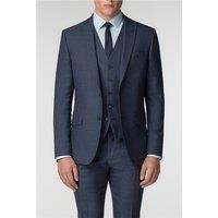 Ben Sherman Blue Jaspe Slim Fit Men's Suit Jacket
