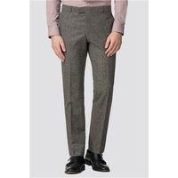 Red Herring Oatmeal Donegal Slim Fit Men's Suit Trousers