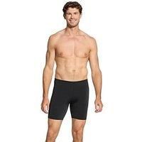 Zoggs Men/'s Cottesloe Mid Jammer Swim Trunks, Black, 40