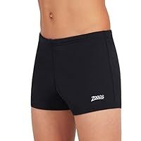 Zoggs Boy/'s Cottesloe Hip Racer Board Shorts, Black, 6-7 Years
