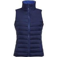 SOL'S Women's Wave Padded Water Repellent Bodywarmer Gilet in Navy | Size: Small