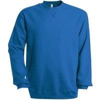 Kariban Mens Plain Crew Neck Sweatshirt (L) (Royal)