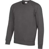 AWDis Academy Mens Crew Neck Raglan Sweatshirt  RW3916