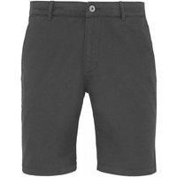 Asquith & Fox Men/'s Chino Shorts, Grey (Slate 000), W38 (Size:XL)