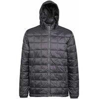 2786 Mens Box Quilt Hooded Zip Up Jacket RW5263