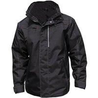 Result Mens Waterproof Denim Textured Rugged Jacket PC2612