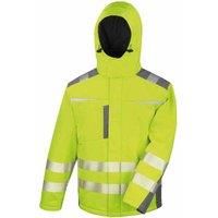 Result Safeguard Mens Dynamic Hi-Visibility Softshell Work Coat RW5340