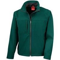 Result Mens Softshell Premium 3 Layer Performance Jacket (Waterproof, Windproof & Breathable) (XL) (Bottle Green)