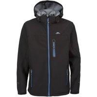 Trespass Mens Hebron Waterproof Softshell Jacket (XXS) (Black)