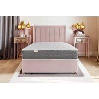 Luxury Plush Velvet Divan Bed Set - 5 Sizes & 3 Colours