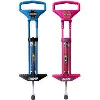 Pogo Stick Spring Powered Outdoor Jump Game Toy For Kids Boys Girls Pink Or Blue