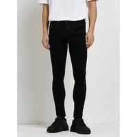 River Island Spray On Crow Skinny Jeans - Black