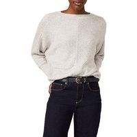 Phase Eight Knitwear - Jumpers Fillippa Ribbed Jumper Silver NEW