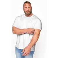 BadRhino Men's Big & Tall Plain T-Shirt