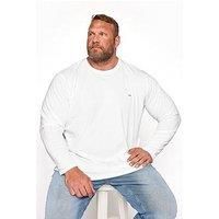 BadRhino Men's Big & Tall Plain T-Shirt