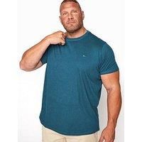 BadRhino Men's  Ocean Blue Plain TShirt M to 8XL Blue Size