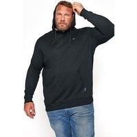 BadRhino Men's  Black Essential Hoodie M to 8XL Black Size