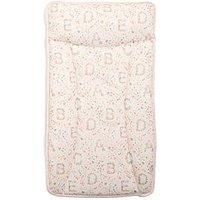 Mamas and Papas Essentials Baby Changing Mat, Easy Clean PVC Coated Design, Curious Alphabet