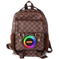 Multi-Function Backpack with LED Strip Light, Bluetooth Speaker & Power Bank - 2 Colours