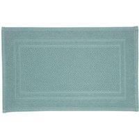 Christy Fina Bath Mat | Highly Absorbent Heavyweight 1500GSM | Flat Woven | Soft Bathroom Shower Mats | 100% Cotton | Sustainably Made | Surf