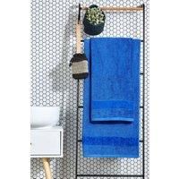 Christy Prism Vibrant Plain Dye Turkish 55Ogsm Towel Range  Blue Velvet  Hand Towel