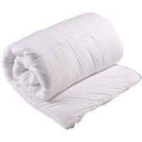 Christy Luxury Microfiber 4.5 Tog Lightweight Duvet white 260.0 H x 220.0 W x 5.0 D cm