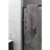 'Carnaby Stripe' 100% Cotton Yarn Jacquard Towels