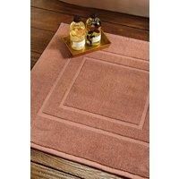 Christy Brixton Bath Mat Set in Terracotta 100% Cotton - Textured & Ultra Absorbent - Quick Dry - Machine Washable - 850 GSM