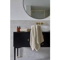 Christy Bath Hand Bath Sheet Towels - Trellis Cotton Bamboo Blend Textured
