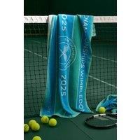 Wimbledon Championships 2025 Towel (Aqua/Sky)