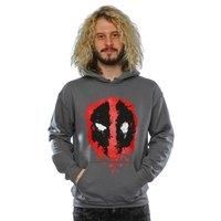 Marvel Men's Deadpool Splat Face Hoodie