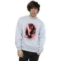 Star Wars Men's The Last Jedi Kylo Ren Brushed Sweatshirt