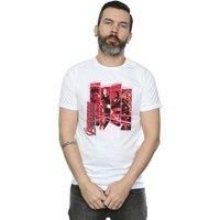 Marvel Men's Avengers Team Collage T-Shirt in White | Size: 2XL