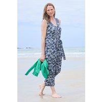 Lily & Me Allium Jumpsuit Fauna Sleeveless - Navy - Size 14